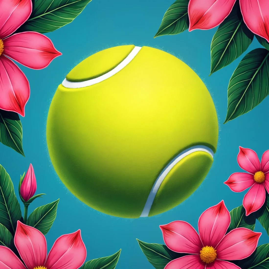 Bespoke Garden Tennis Party Stationery Suite Design