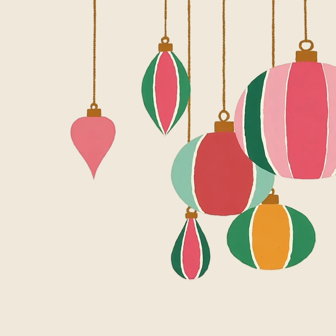 Bespoke Christmas Stationery Suite — The Painted Box